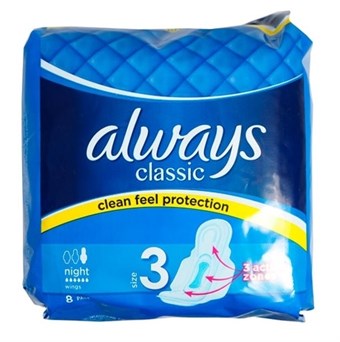 Always Classic - 3 Actionzoner - 8 st.