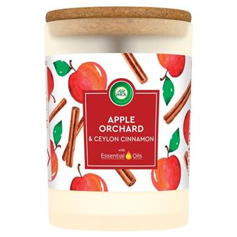 Air Wick Doftljus - 185 g - Apple Orchard & Ceylon Cinnamon