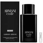 Armani Code - Parfum - Doftprov - 2 ml