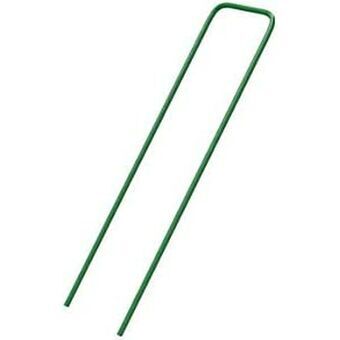Fixerande clips Nortene Fixsol Metall Grön 17 x 3,5 cm Epoxi (10 antal)
