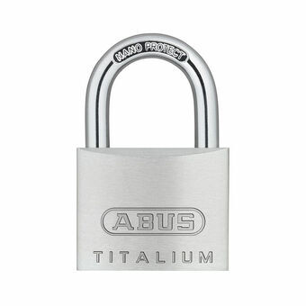 Hänglås med nyckel ABUS Titalium 64ti/20 Stål Aluminium normal (2 cm)