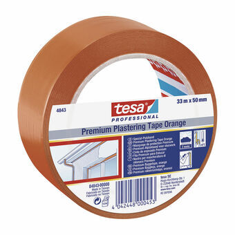 Isoleringstejp TESA Revoco Premium 4843 Orange Gummi PVC (33 m x 50 mm)