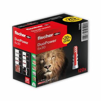 Dobbar Fischer DuoPower 570409 6 x 30 mm (120 antal)