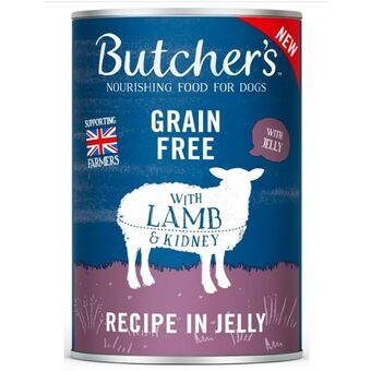 Våt mat Butcher\'s Original Junior Lamm 400 g