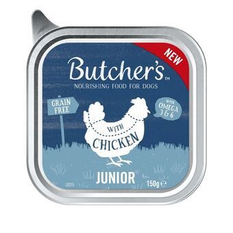 Våt mat Butcher\'s Original Junior Kyckling Kalvkött 150 g