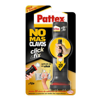 Omedelbar vidhäftning Pattex click & fix 30 g Vit Pasta