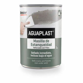 Filler Aguaplast 70141-001 Vattentät Grå 1 kg