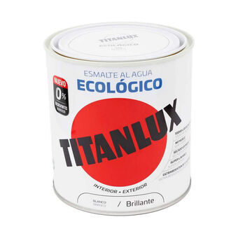 Akryllack Titanlux 00t056614 Ekologisk 250 ml Vit Glansig