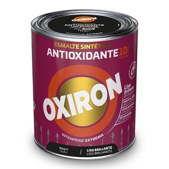 Syntetisk emaljfärg Oxiron Titan 5809081 Svart 750 ml Antioxiderande