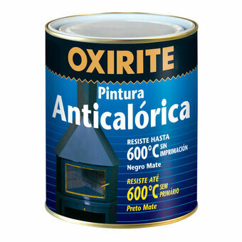 Värmebeständig färg OXIRITE 5398041 Svart 750 ml