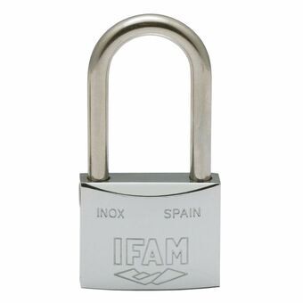 Hänglås med nyckel IFAM INOX 40AL Rostfritt stål Längd (40 mm)