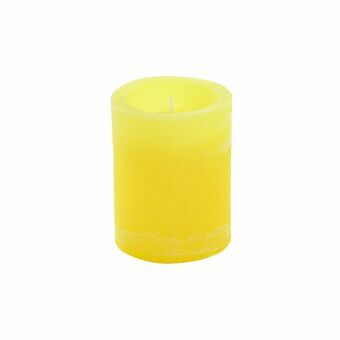 Ljus DKD Home Decor Citronella Gul Vax (7 cm)