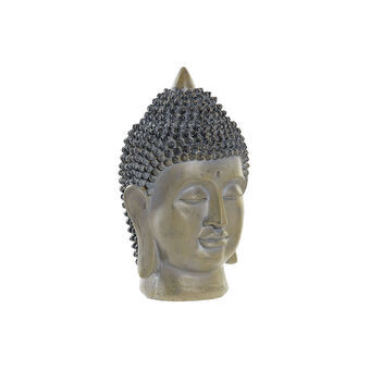 Dekorativ figur DKD Home Decor Buddha Resin ljusgrå (16 x 15 x 25 cm)