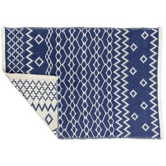Matta DKD Home Decor Blå Polyester Arab 160 x 230 x 1 cm