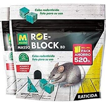 Råttgift Massó Roe-Block 520 g