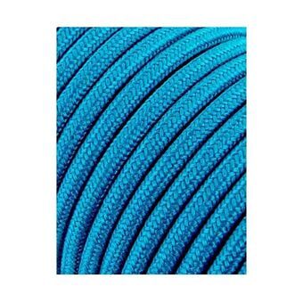 Kabel EDM C68 2 x 0,75 mm Ljusblå Textil 5 m