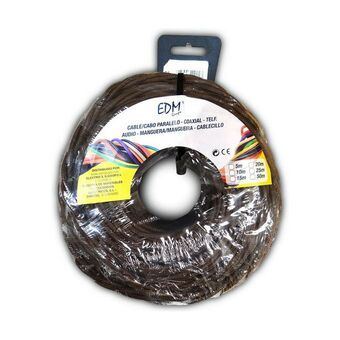 Kabel EDM 2 x 1 mm Brun 5 m