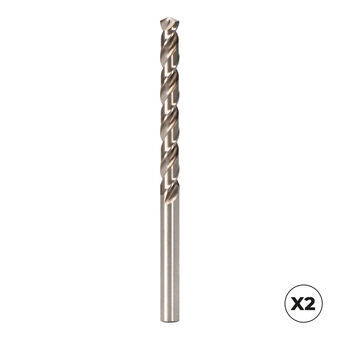 Metallborr Izar iz27443 Koma Tools DIN 338 Cylindrisk Kort 2,5 mm (2 antal)