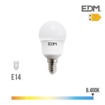 LED-lampa EDM 940 Lm E14 8,5 W E (6400K)