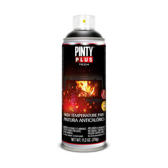 Värmebeständig färg Pintyplus Tech A104 400 ml Spray Svart