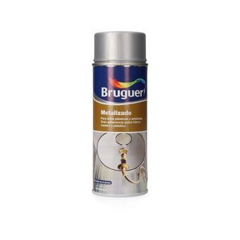 Sprejfärg Bruguer 5198002 Metallic Silvrig 400 ml
