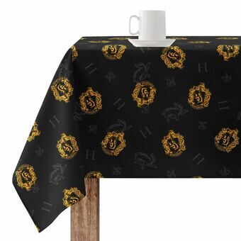 Fläckresistent bordsduk i harts Harry Potter Hufflepuff 200 x 140 cm