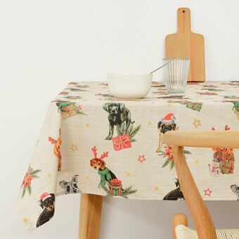 Fläckresistent bordsduk i harts Mauré Christmas 300 x 140 cm