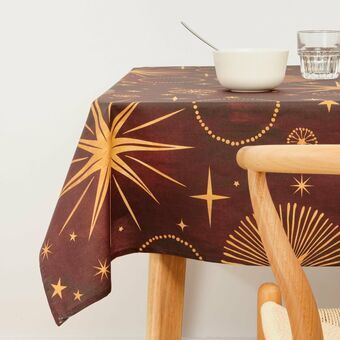 Fläckresistent bordsduk i harts Mauré Christmas 250 x 140 cm