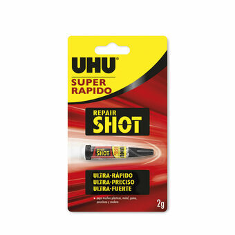 Omedelbar vidhäftning UHU 6314564 Repair Shot Vätska (2 g)