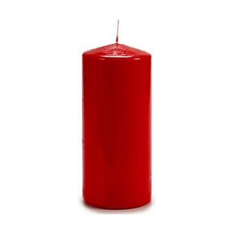 Ljus 20 cm Röd Vax (4 antal)