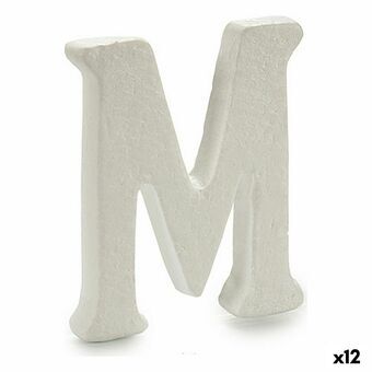 Brev M Vit polystyren 1 x 15 x 13,5 cm (12 antal)