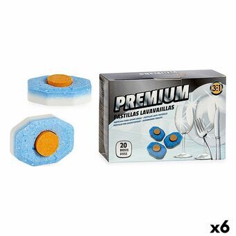 Diskmaskin kapslar Premium 3 i 1 Set (6 antal)