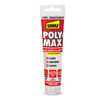 Förseglare/självhäftning UHU 6310615 Poly Max Cristal Express Transparent 115 g