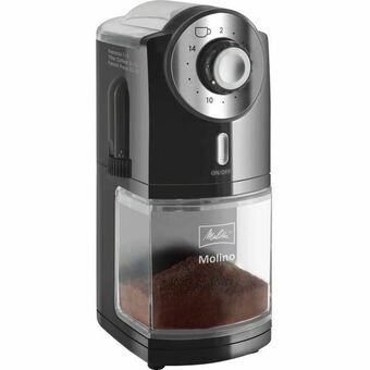 Kaffekvarn Melitta 1019-02 200 g Svart Plast 1000 W 100 W