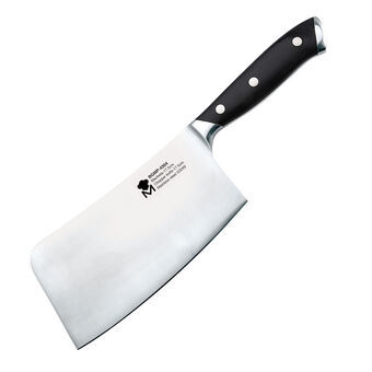 Stor matlagningskniv Masterpro BGMP-4304 17,5 cm Svart Rostfritt stål Rostfritt stål/Trä