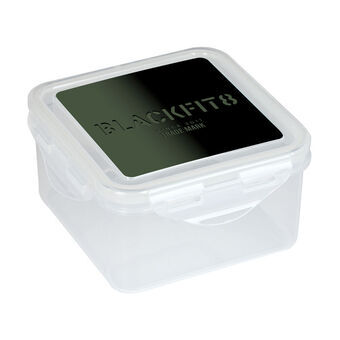 Lunchlåda BlackFit8 Gradient Plast Svart Armégrön (13 x 7.5 x 13 cm)