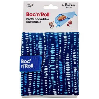 Lunchväska Roll\'eat Boc\'n\'roll Essential Marine Blå (11 x 15 cm)