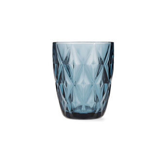 Glasset Bidasoa Ikonic Blå Glas 6 Delar 240 ml