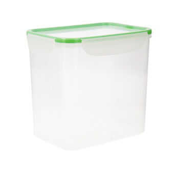 Hermetisk matlåda Quid Greenery Transparent Plast 4,7 L (4 antal) (Pack 4x)