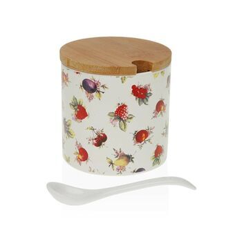 Sockerströare Versa Strawberry Keramik (8 x 8 x 8 cm)