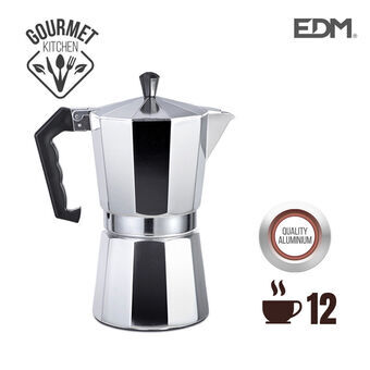 Kaffebryggare EDM   (12 Csészék) Aluminium