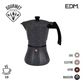 Kaffebryggare EDM (9 Koppar) Aluminium