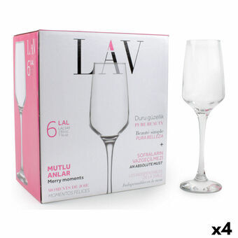 Glasset LAV Lal (4 antal) (6 pcs)