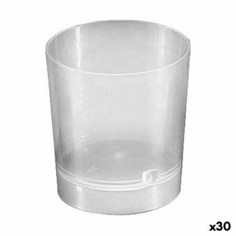 Set med snapsglas Algon Återanvändningsbar 36 Delar 30 ml (30 antal)