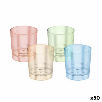 Set med snapsglas Algon Återanvändningsbar 10 Delar 35 ml (50 antal)