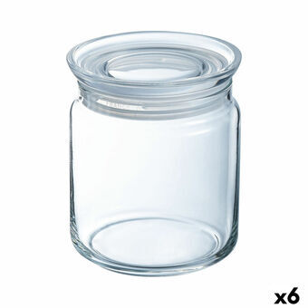 Burk Luminarc Pav Transparent Silikon Glas (1 L) (6 antal)