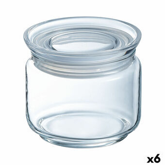 Burk Luminarc Pav Transparent Silikon Glas (500 ml) (6 antal)