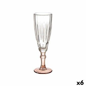 Champagneglas Glas Brun 6 antal (170 ml)