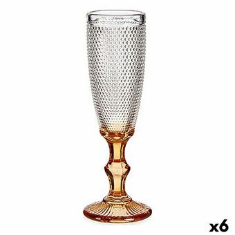 Champagneglas Poäng Ambra Glas 180 ml (6 antal)