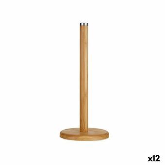 Köksrullehållare Brun Bambu 14 x 32,5 x 14 cm (12 antal)
